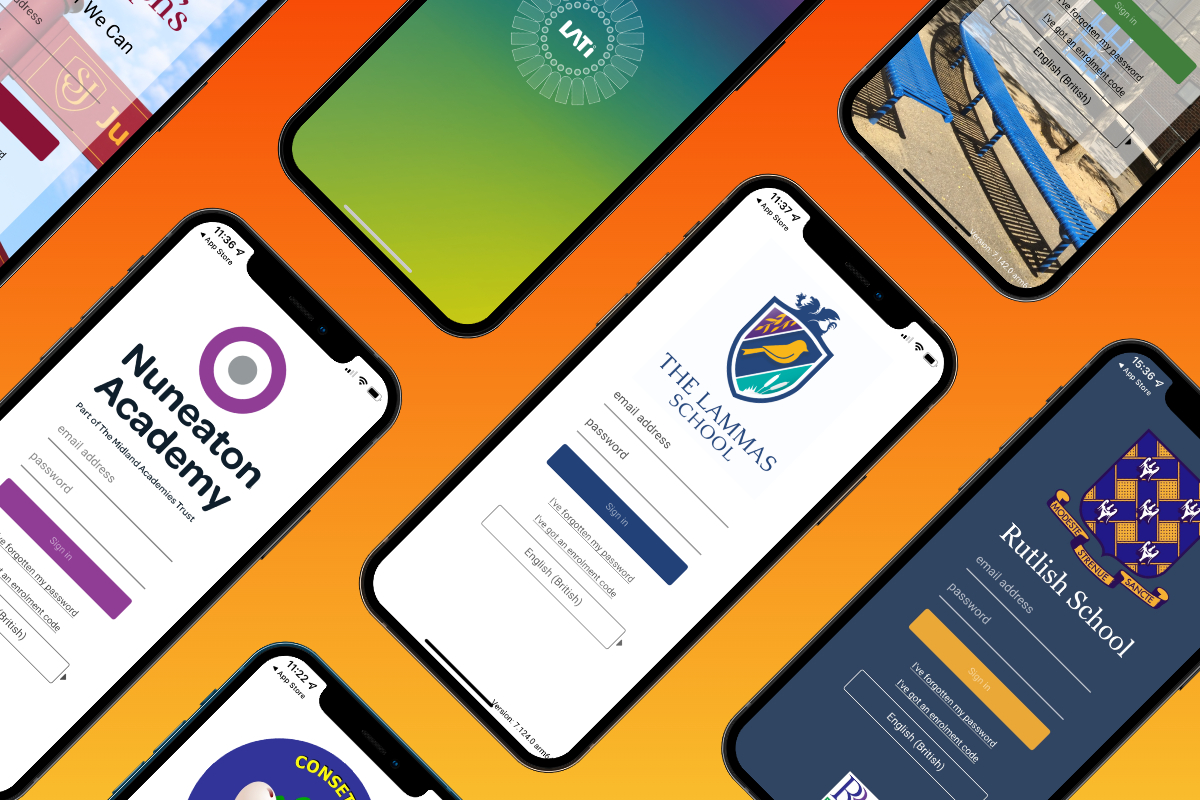 Custom branded school apps